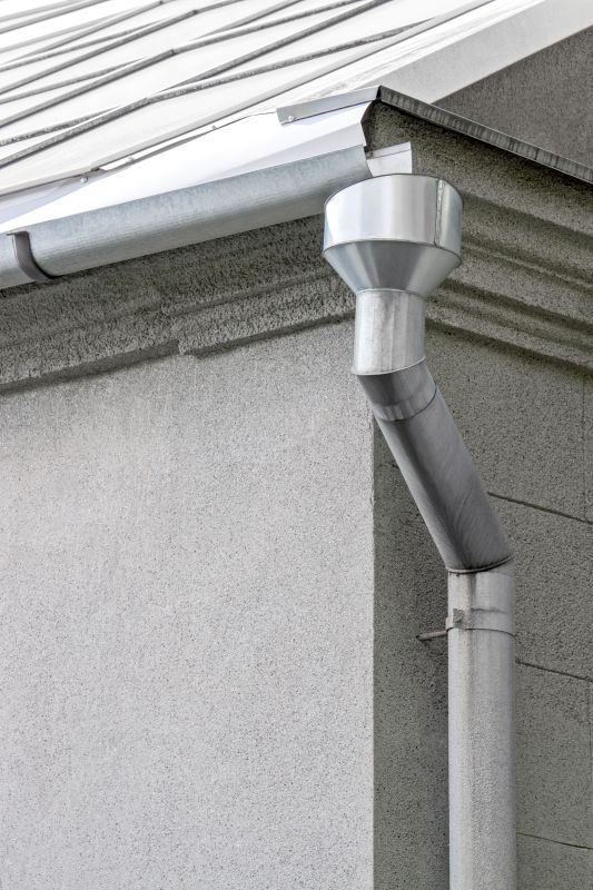 Galvanized Gutter Installation
